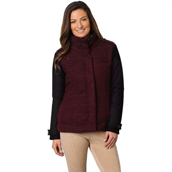Prana Caprise Jacket Redberry Insulated Jacket Md - Picture 3 of 7